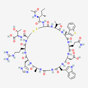 Ac-I[CV(Bta)QDWGAHRC]T