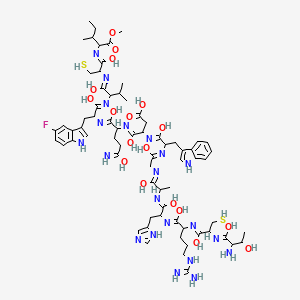 Ac-ICV(5fW)QDWGAHRCT-NH2