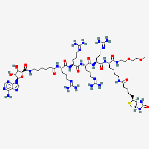 AdcAhxArg4Lys(biotin)-PEG-OMe