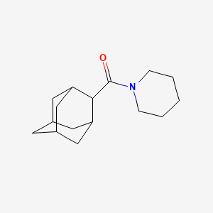 molecular formula C16H25NO B10846569 Adamantan-2-yl-piperidin-1-yl-methanone 