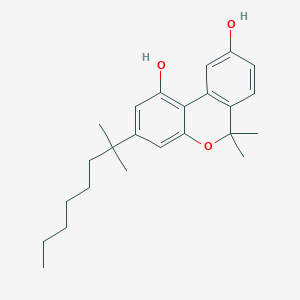 6,6-Dimethyl-3-(2-methyloctan-2-yl)benzo[c]chromene-1,9-diol