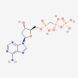 2'-Deoxy-5'-O-[(S)-Hydroxy{[(S)-Hydroxy(Phosphonooxy)phosphoryl]methyl}phosphoryl]adenosine