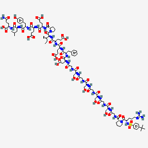 molecular formula C108H158N26O41S B10846999 Bbs-Arg-(D-Pip)-Gly-S-(GS)3-Gly-Hir 