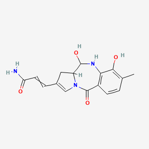 3-(9,11-Dihydroxy-8-methyl-5-oxo-5,10,11,11a-tetrahydro-1h-pyrrolo[2,1-c][1,4]benzodiazepin-2-yl)prop-2-enamide