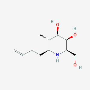 beta-1-C-butenyl-1-deoxygalactonojirimycin