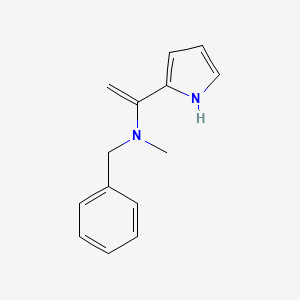 Benzyl-methyl-[1-(1H-pyrrol-2-yl)-vinyl]-amine