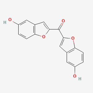 Bis(5-hydroxybenzo[b]furan-2-yl)methanone