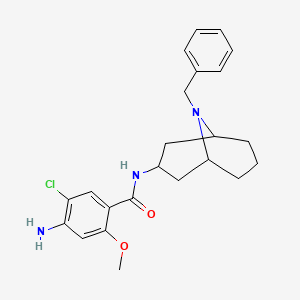 4-Amino-N-(9-benzyl-9-aza-bicyclo[3.3.1]non-3-yl)-5-chloro-2-methoxy-benzamide