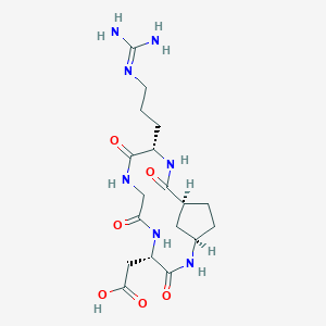 c-[-Arg-Gly-Asp-Acpca31-]