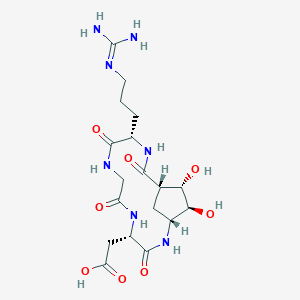 c[-Arg-Gly-Asp-Acpca19-]