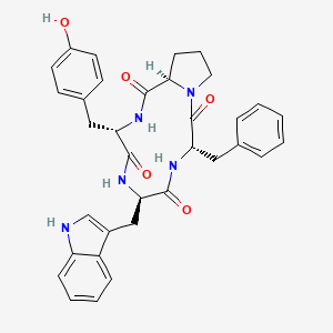 c[L-Phe-D-pro-L-Tyr-D-trp]