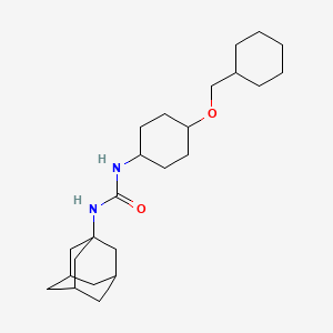 molecular formula C24H40N2O2 B10847685 cis-1-Adamantan-1-yl-3-(4-methoxycyclohexyl)urea 