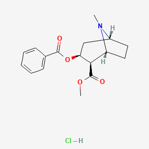 molecular formula C17H22ClNO4 B10847736 Cocaine.hcl 