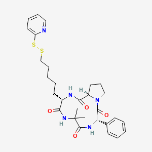 cyclo(-L-Am7(S2Py)-Aib-L-Phg-D-Pro-)