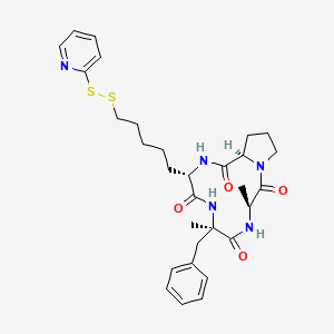 cyclo(-L-Am7(S2Py)-D-2MePhe-L-Ala-D-Pro-)