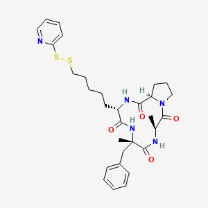 cyclo(-L-Am7(S2Py)-L-2MePhe-L-Ala-D-Pro-)