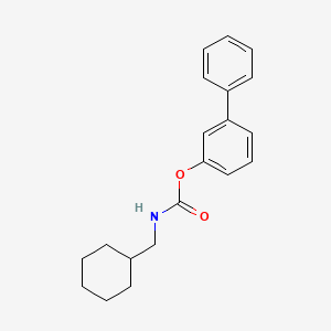 Cyclohexylmethylcarbamic Acid Biphenyl-3-yl Ester