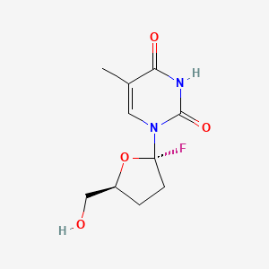 molecular formula C10H13FN2O4 B10848159 Deoxyfluorothymidine 