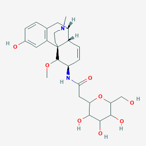 molecular formula C26H36N2O8 B10848215 Deprotected cogener of M6G 