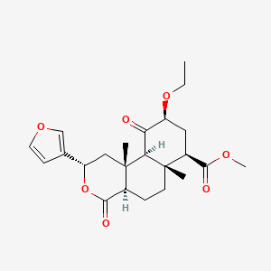 molecular formula C23H30O7 B10848217 deoxy salvinorin A 