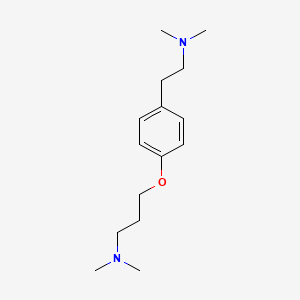 3-[4-[2-(Dimethylamino)ethyl]phenoxy-2,6-D2]-N,N-dimethyl-1-propanamine