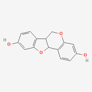 molecular formula C15H12O4 B10848293 Demethylmedicarpin 