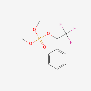 Dimethyl 2,2,2-trifluoro-1-phenylethyl phosphate