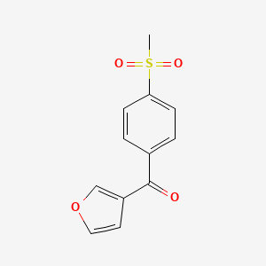 Furan-3-yl(4-(methylsulfonyl)phenyl)methanone