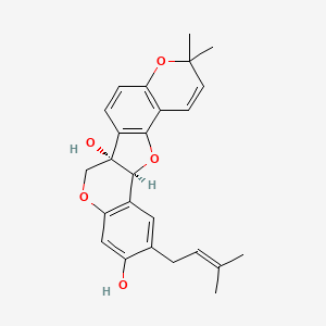 molecular formula C25H26O5 B10848452 Erysubin E 