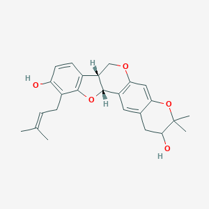 molecular formula C25H28O5 B10848551 Erythribyssin L 