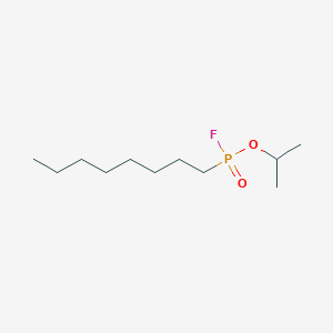 molecular formula C11H24FO2P B10848557 Ethyl octylfluorophosphonate 