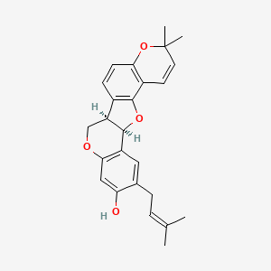 molecular formula C25H26O4 B10848764 Folitenol 