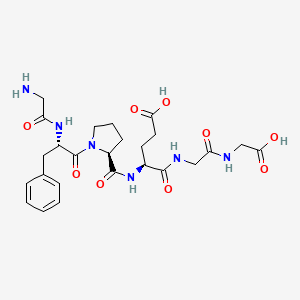 molecular formula C25H34N6O9 B10848813 Gfpegg 