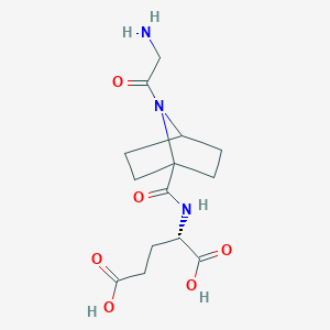 molecular formula C14H21N3O6 B10848843 Gly-b7Pro-Glu 