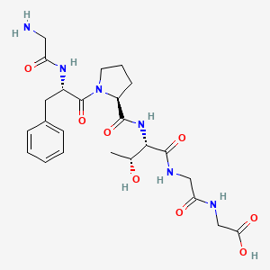 molecular formula C24H34N6O8 B10848855 Gfptgg 