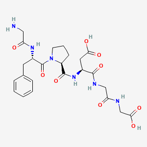 molecular formula C24H32N6O9 B10848860 Gfpdgg 