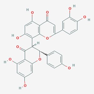 molecular formula C30H20O11 B10848913 Morelloflavone CAS No. 21945-33-5