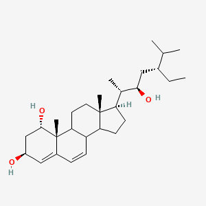 molecular formula C29H48O3 B10848997 haloxysterol B 