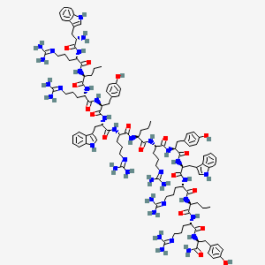 H-[Trp-Arg-Nva-Arg-Tyr]3-NH2