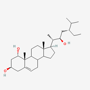 molecular formula C29H50O3 B10849035 haloxysterol A 