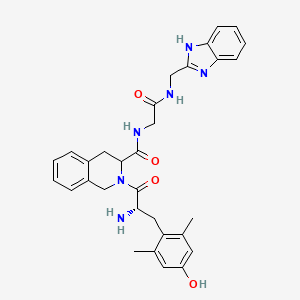 H-Dmt-Tic-Gly-NH-CH2-Bid