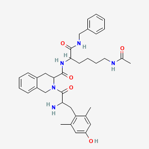 H-Dmt-Tic-Lys(Ac)-NH-CH2-Ph