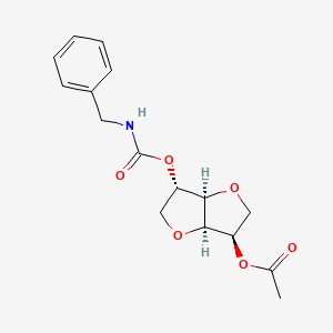 Isosorbide-2-benzylcarbamate-5-acetate