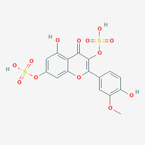 Isorhamnetin 3,7-di-O-sulfate