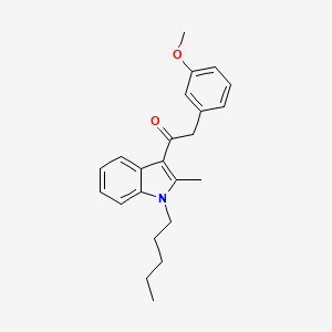 2-(3-methoxyphenyl)-1-(2-methyl-1-pentyl-1H-indol-3-yl)ethanone