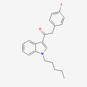 2-(4-fluorophenyl)-1-(1-pentyl-1H-indol-3-yl)ethanone