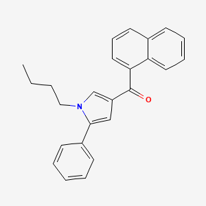 (1-butyl-5-phenyl-1H-pyrrol-3-yl)(naphthalen-1-yl)methanone