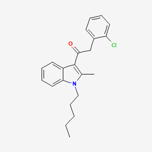 2-(2-chlorophenyl)-1-(2-methyl-1-pentyl-1H-indol-3-yl)ethanone