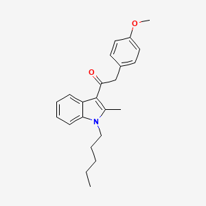 2-(4-methoxyphenyl)-1-(2-methyl-1-pentyl-1H-indol-3-yl)ethanone