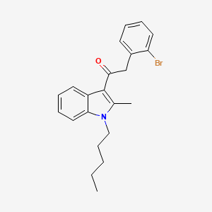 2-(2-bromophenyl)-1-(2-methyl-1-pentyl-1H-indol-3-yl)ethanone